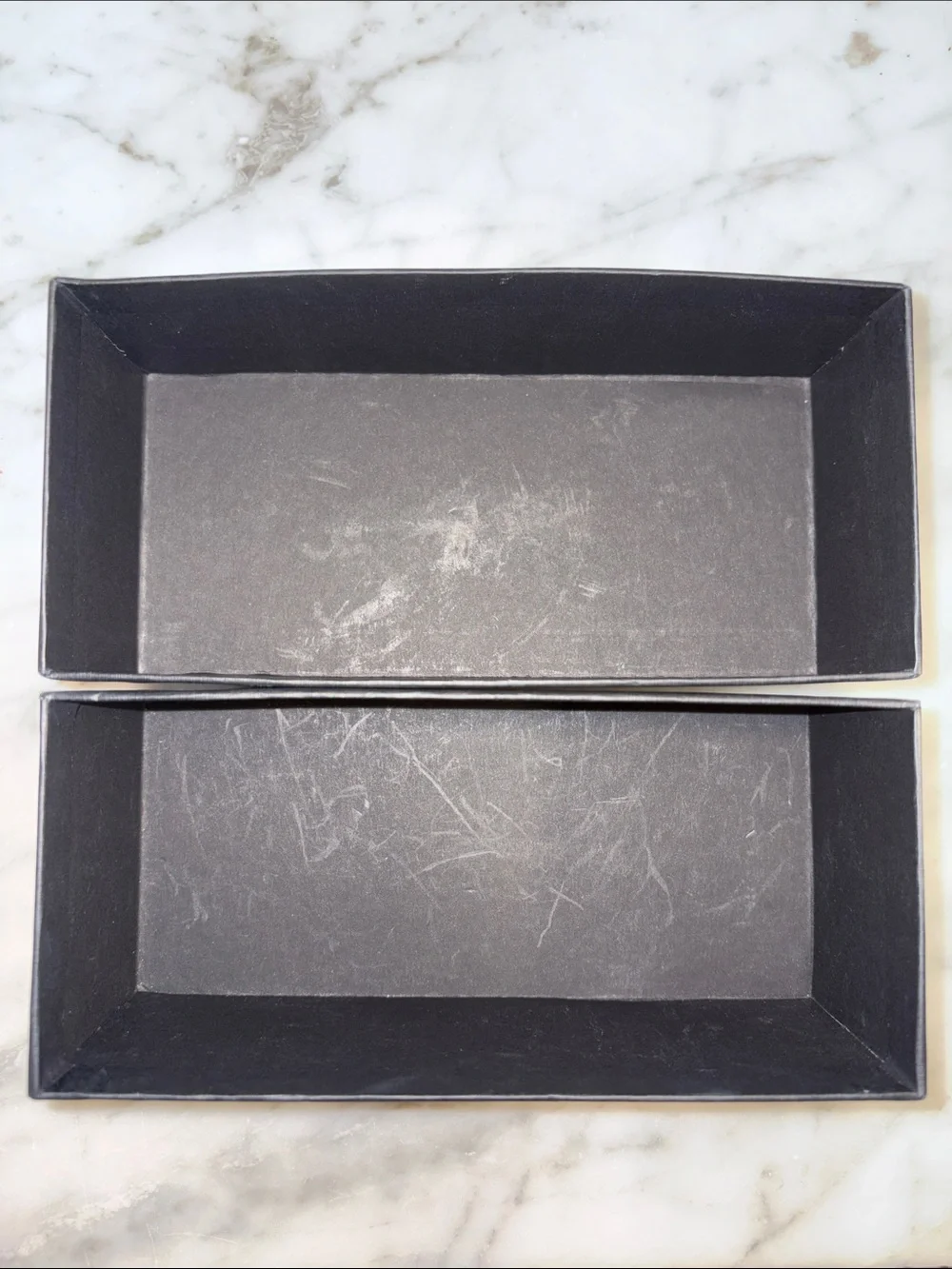 Empty Alexander McQueen Eyewear Sunglasses Case Storage Box in Black